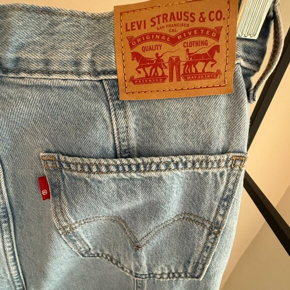 Levi’s Denim Midi Skirt - Size 28 - Picture 7 of 9